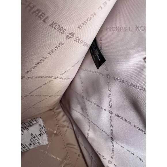 Michael Kors MK Kenly Large Logo Tote Bag -Chambray Multi - Picture 9 of 13